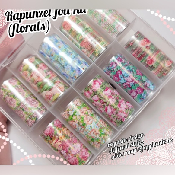 RAPUNZEL Nail Foil Kit 1/$15, 2/$25, 3/$30, 4/$35.$5 each additional! - Picture 1 of 2